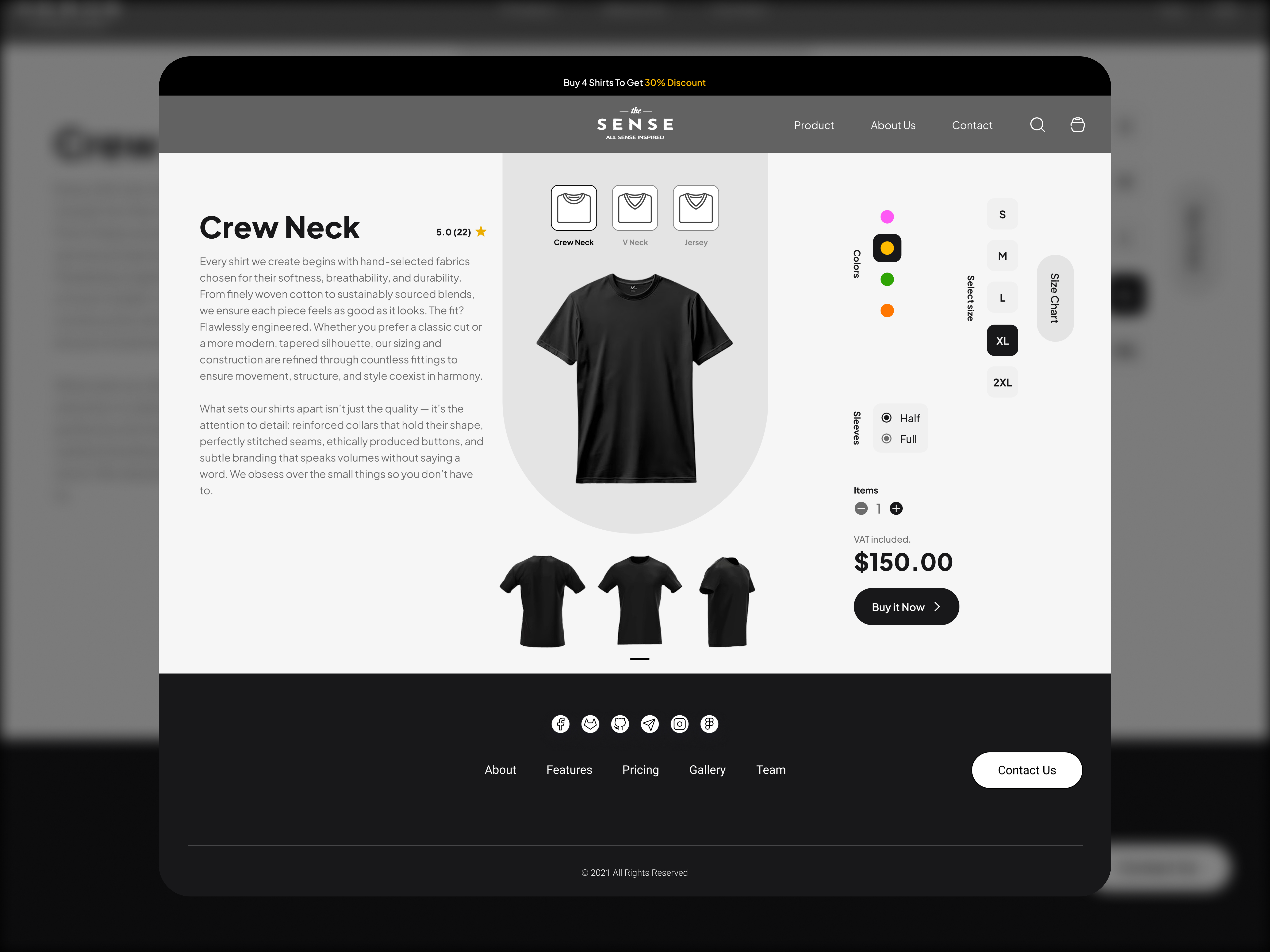 Example service media