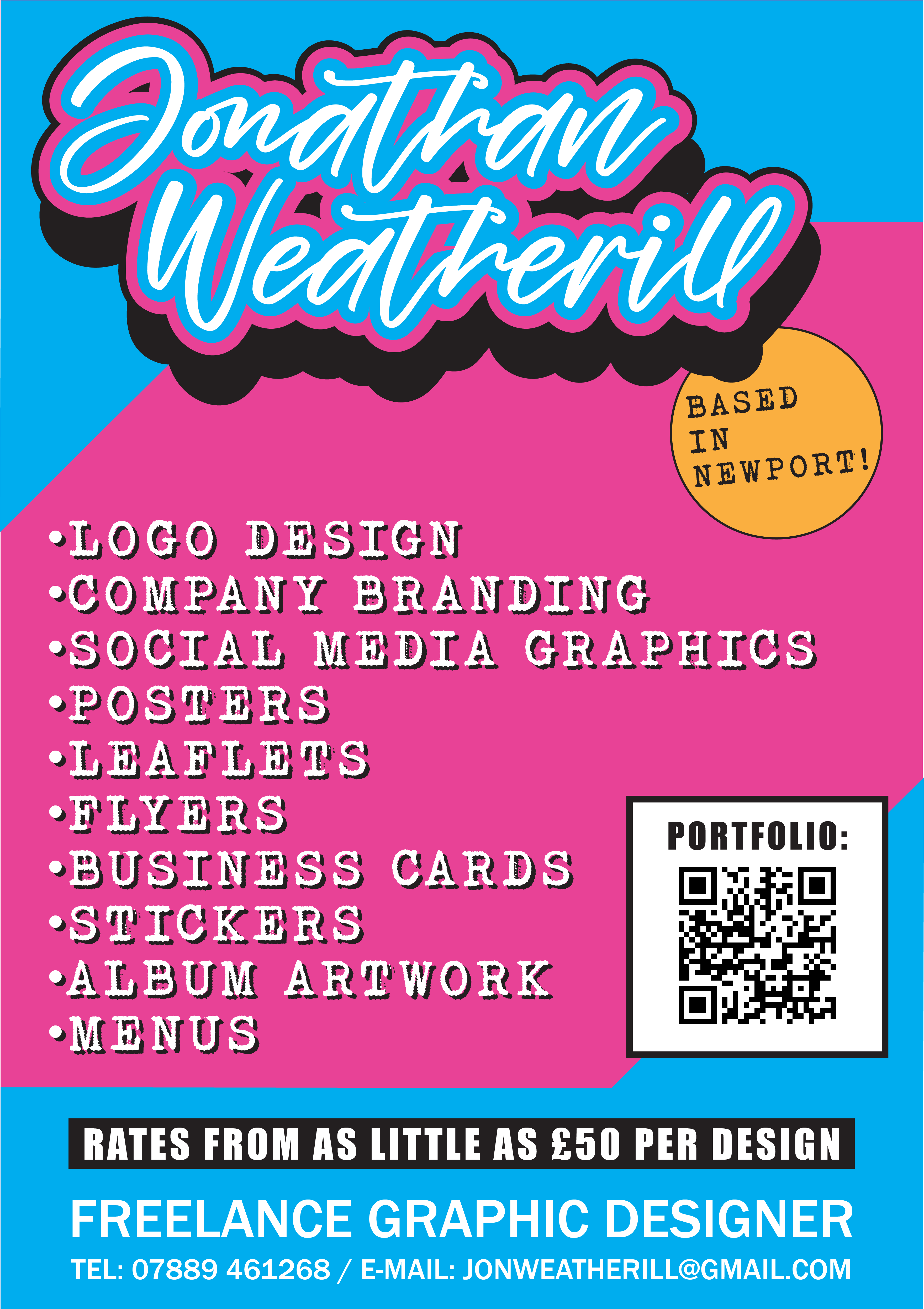 Graphic design flyer