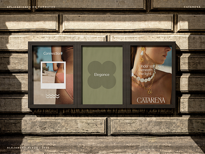 Brand Identity - Catarena billboard brand identity branding design graphic design logo photography typography vector