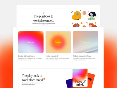 Workjoy SaaS Website framer hr tech landing page no code productivity responsive design saas template startup website tech template ui kit web design workplace wellness
