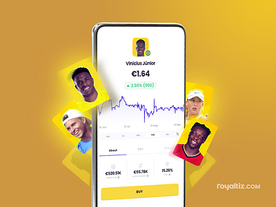 Royaltiz - app app branding logo ui ux