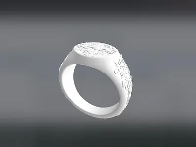3D-Printed Ring V2.STL 3d modeling 3d printing blender stl