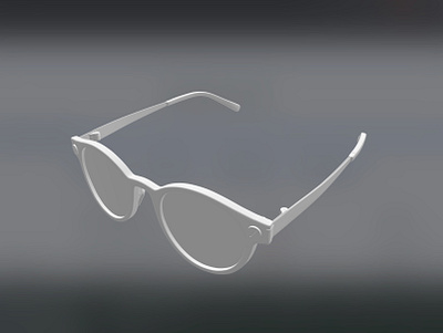 3D-Printed Glasses.STL 3d 3d modeling 3d printing blender stl