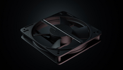 3D Hologram Fan 3d 3d design 3d modeling 3d rendering blender substance painter