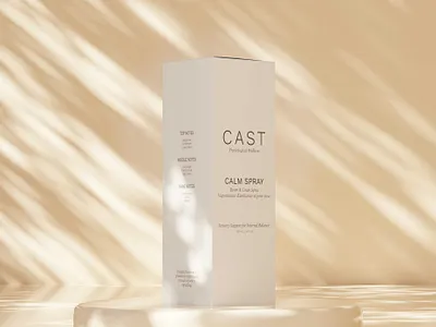 "Cast" Package Design – 3D Concept & Visualization 3d modeling 3d rendering blender packaging design