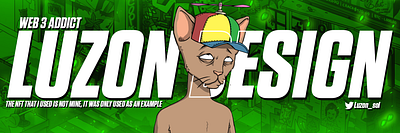 NFT Banner. banner banner design banners character sketch graphic design illustration nft ui