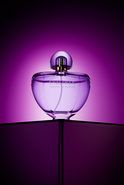 3D elegant perfume bottle 3d 3d design 3d modeling 3d rendering blender cosmetic cycles