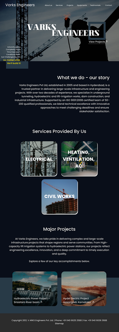 UI/UX Case study - Redesign Varks Engineer civil digital platform construction construction platform electrical heuristic evaluation ia uiux webservices