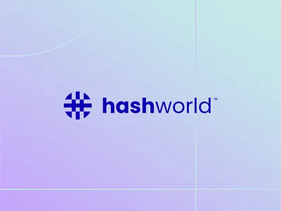 HashWorld art artsigma branding design hashworld icon illustration logo mark symbol ui