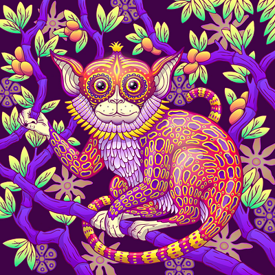 Monky design graphic design illustration