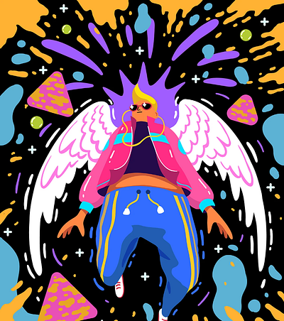 AngelStar design graphic design illustration