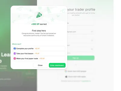 Onboarding UI ✨ dashboard design modal onboarding product design ui ux webdesign