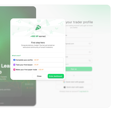 Onboarding UI ✨ dashboard design modal onboarding product design ui ux webdesign