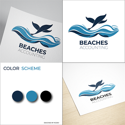 Logo For An Accounting Company adobe illustrator branding illustration logo logo design minimal
