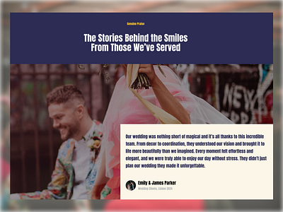 Testimonial Section for Event Management Website 3d animation app design branding event event management figma hero hero ui landing page modern modern ui motion graphics review testimonial ui ui design uiux website website design