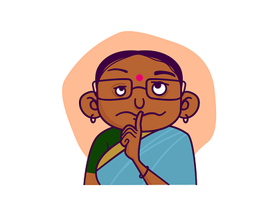 Indian caricature caricature digital illustration indian