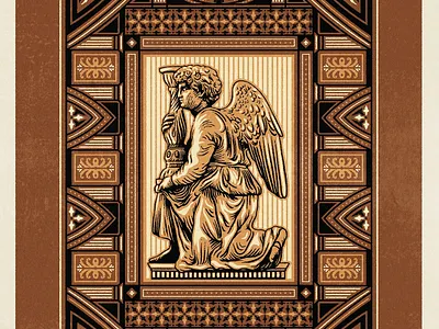 The Agony The Ectasy design illustration logo