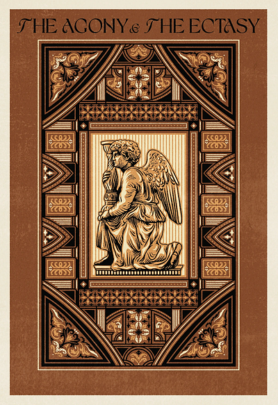 The Agony The Ectasy design illustration logo