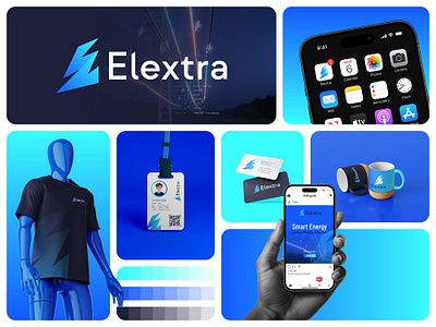 Elextra Logo Design, Energy Tech logo, Energy Logo, E logo brand identity branding electric logo elextra elextra logo elextra logo design elextra logo design and branding logo logo design logo designer logo maker visual identity