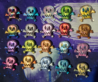Adult Swim Inspired Art Toys adult swim cartoon network design fanart resin sculpture skull unoffical