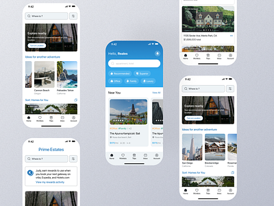 Home Mobile App Ui app graphic design home home ap home dashboard home design home details home experience home interface home mobile home option home page home screen home setting home ui home view home widget obile screen ui