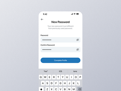 New Password Mobile App Ui app graphic design mobile new password new password app new password dashboard new password design new password details new password experience new password interfasce new password mobile new password option new password page new password screen new password setting new password ui new password view new password widget screen ui