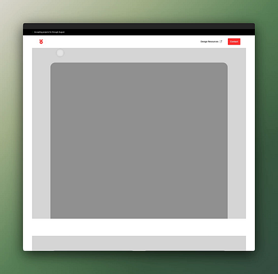 Header animation animation framer header portfolio product design ux