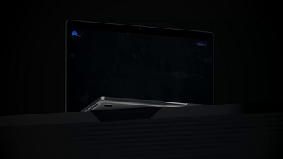 offspec 3d bitcoin crypto dark glitch motion design ui video web design