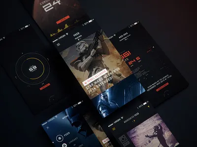 Star Wars App (The Walt Disney) callendar disney futuristic hud mobile design news scifi starwars timer ui