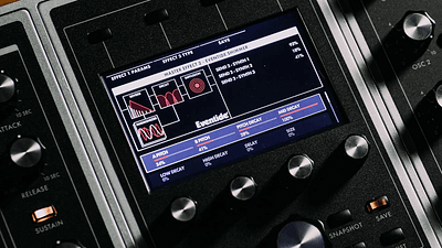 Moog One - Display (Moog Music) display moog music synth ui