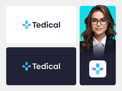 Tedical – Medical Store Logo Design branding company logo cross and t lettermark design graphic design healthcare branding icon design logo design illustration letter logo logo design medical logo design modern minimal logo pharmacy identity design