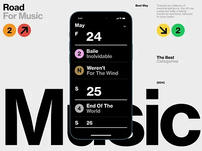 Ai Mix android dashboard design illustration interface ios music os slide sound