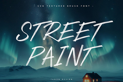 Street Paint SVG Textured Brush font brush fonts grunge fonts hand painted fonts modern fonts oil painted fonts rough fonts texture fonts watercolor fonts