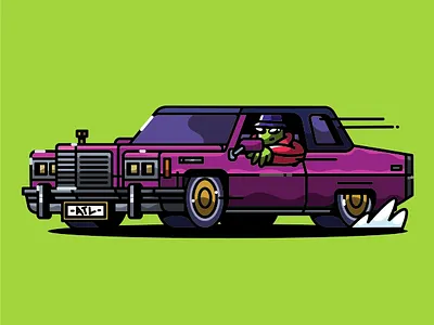 ATL Cadillacs art character drawing graffiti illustration street urban vector