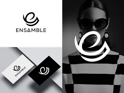 ENSAMBLE branding creative design ensamble fashion fashion logo logo logodesign minimal