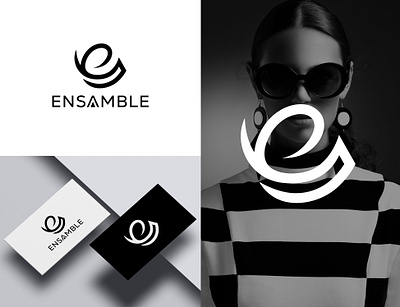 ENSAMBLE branding creative design ensamble fashion fashion logo logo logodesign minimal