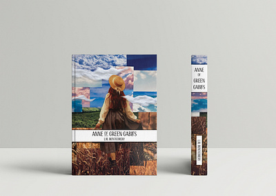 Classics Reimagined - Anne of Green Gables - V2 collage graphic design paper cutting photography typography