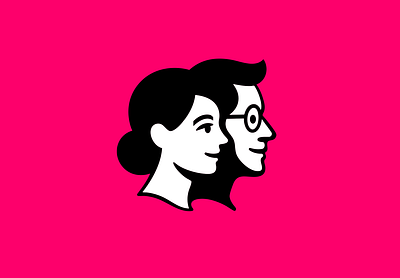 LOGO - PEOPLE body brand branding design graphic design icon identity illustration logo man marks people symbol ui woman