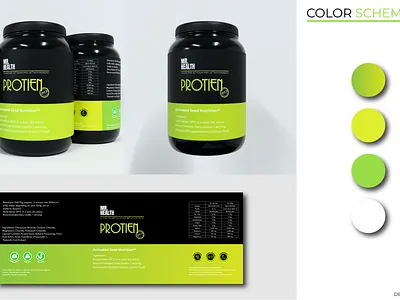 Packaging Design for Protein adobe illustrator gym health illustration packaging packaging and labeling protein weight workout