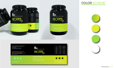 Packaging Design for Protein adobe illustrator gym health illustration packaging packaging and labeling protein weight workout