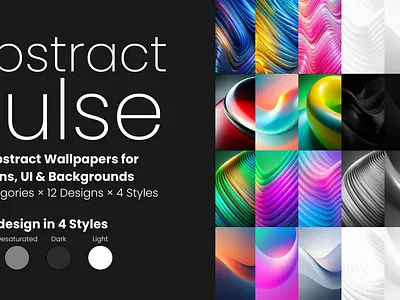 Abstract Pulse – Premium Wallpaper Pack high resolution