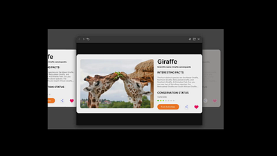 Daily UI #010 – Social Share animalui dailyui design designchallenge figma microinteraction productdesign socialui ui uichallenge uiux uxdesign