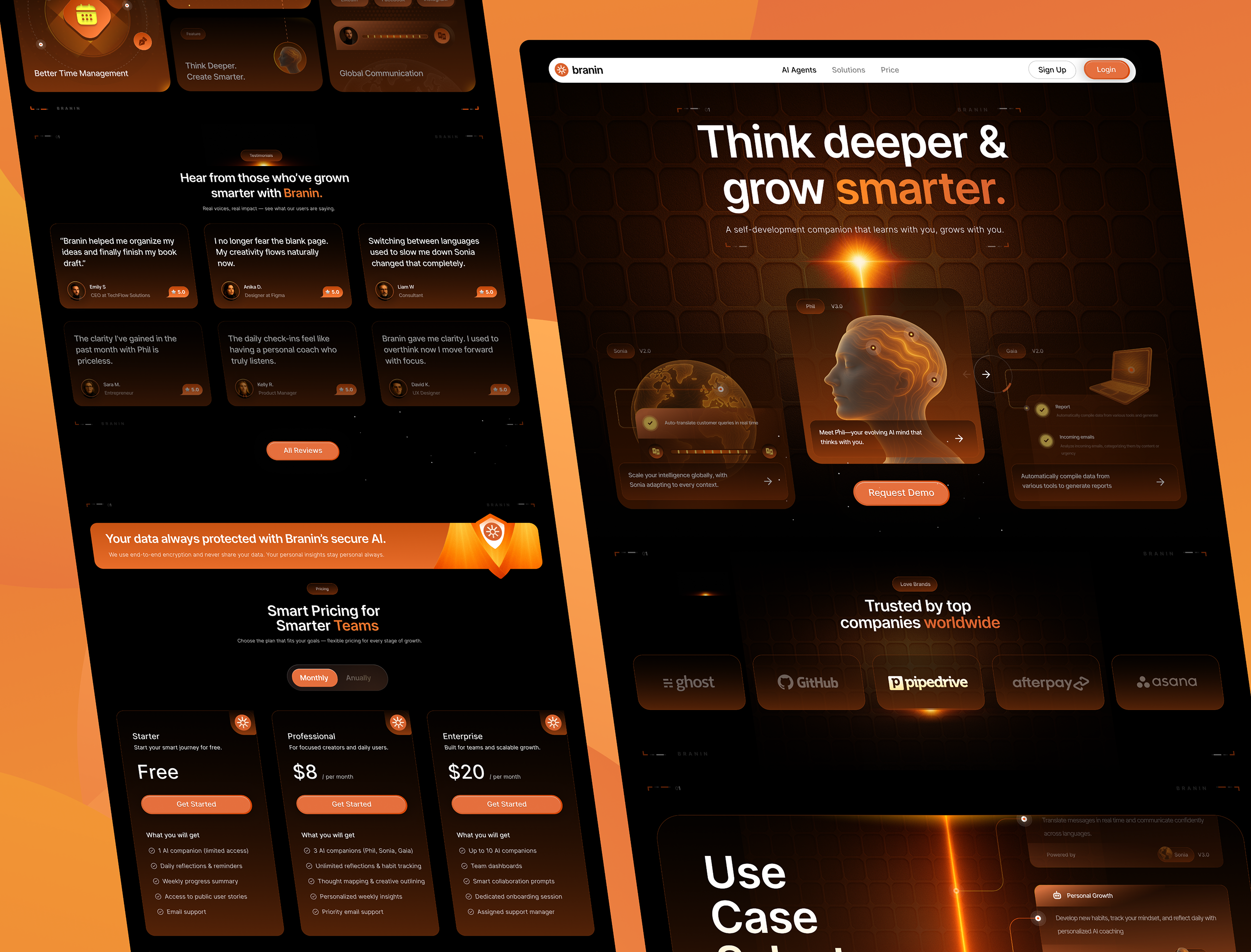 Example of Landing Page Design + Development