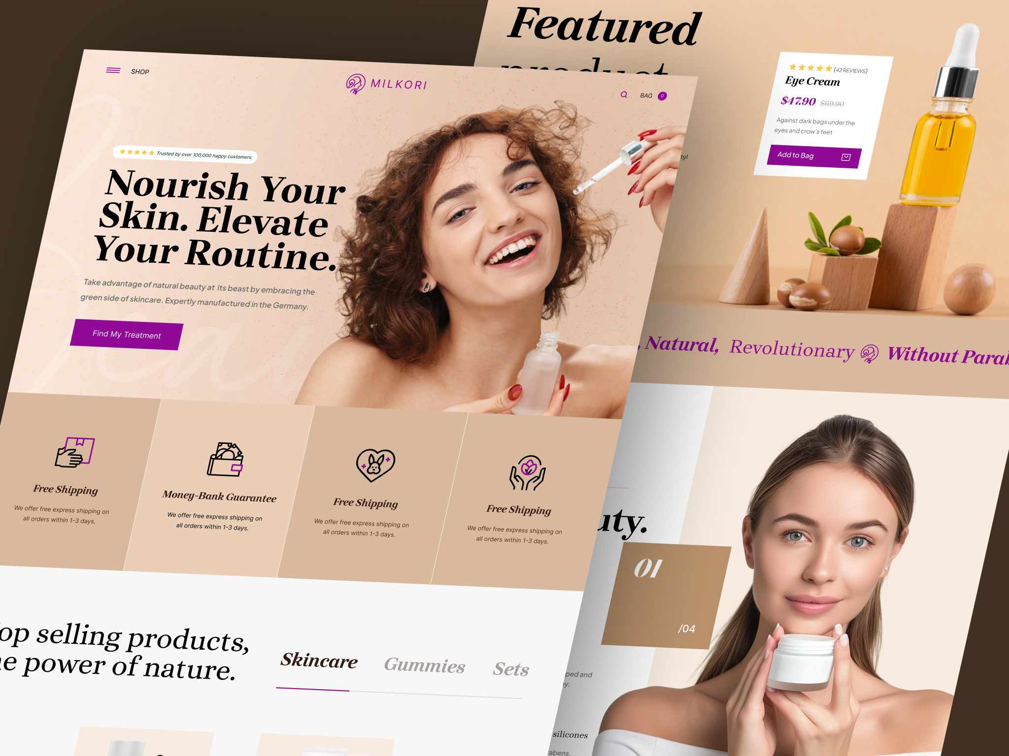 Example of Website Design & Development