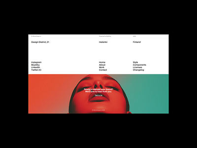 The Blueprint - Footer 08 Section minimalism (ändrad)