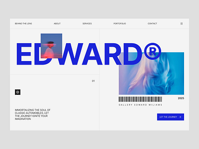 Personal Website Portfolio agency animation branding company design elementor framer interaction landing modern motion page personal portfolio studio ui webflow website wordpress