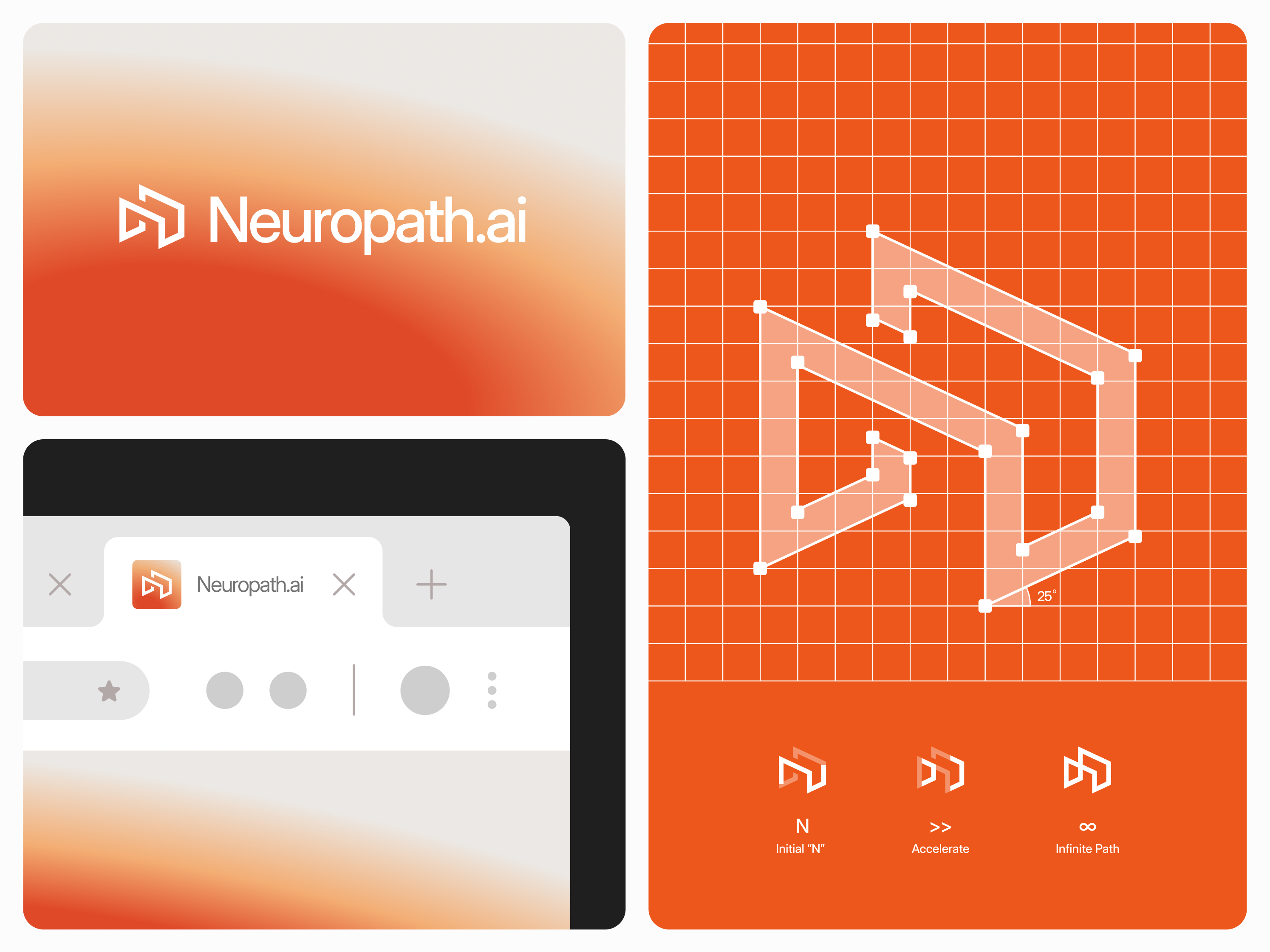 Neuropath : AI-Powered Career Advisor - Logo Design advisor ai artificial intelligence brand guidelines brand identity branding career corporate identity graphic design icon logo logo construction logo design logo grid logomark logotype symbol visual branding visual identity