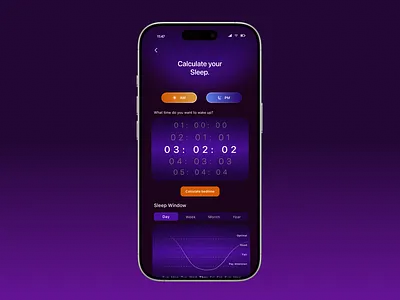 #DailyUI - Day 4 Calculator app app design ui