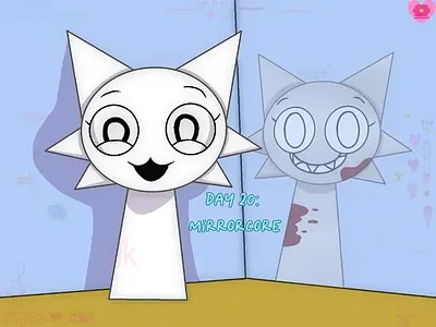 Julesthetic Day 20: mirrorcore art post art tag digital art drawing fan art illustration