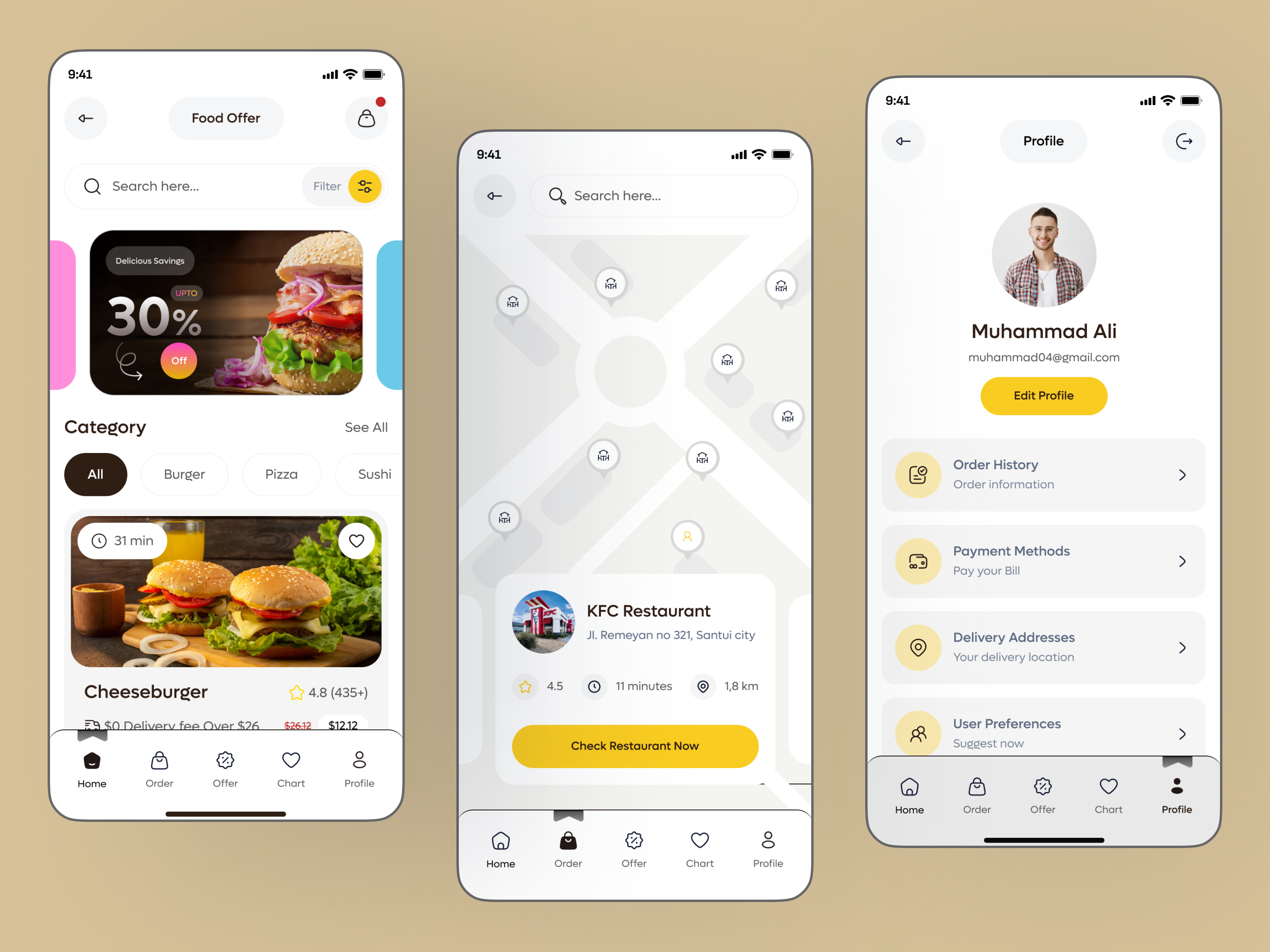 Example of Mobile App Design & Development Service